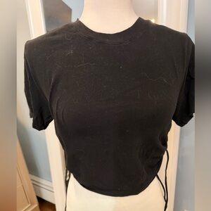 Elegant Black Crop Top for Women